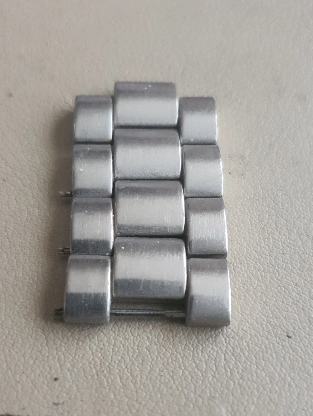 10/$20 Merona Silver/Blue Stainless Steel Diver Style Men's Watch w/Extra Links